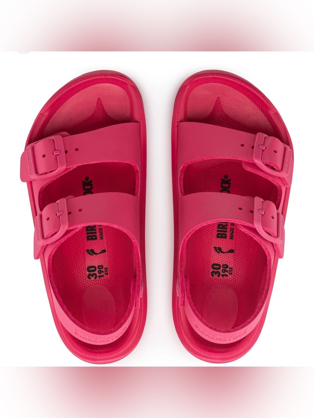 Birkenstock Kid's Mogami Birko-Flor Sandal in Tulip 🍓